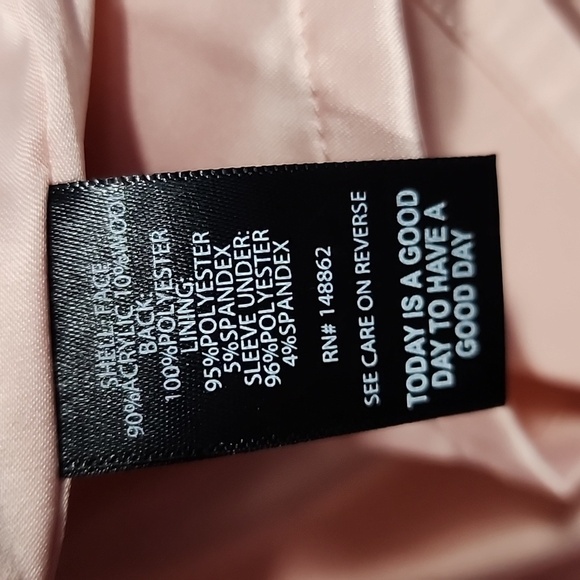 Torrid Blush Pink Wool Winter Button Down Fit and Flare Coat - Picture 9 of 11